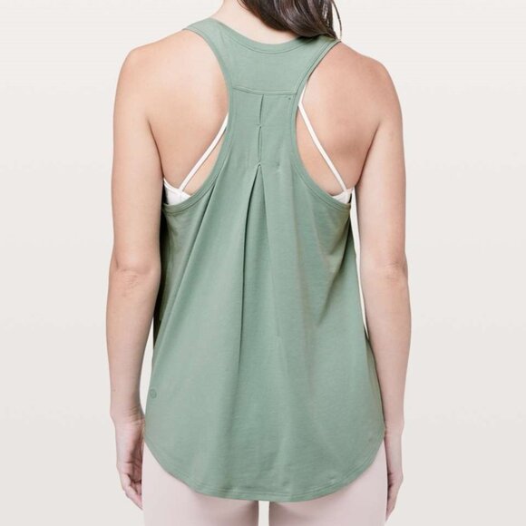 Lululemon Pleated Love tank ptp 16" *GUC - Picture 1 of 12